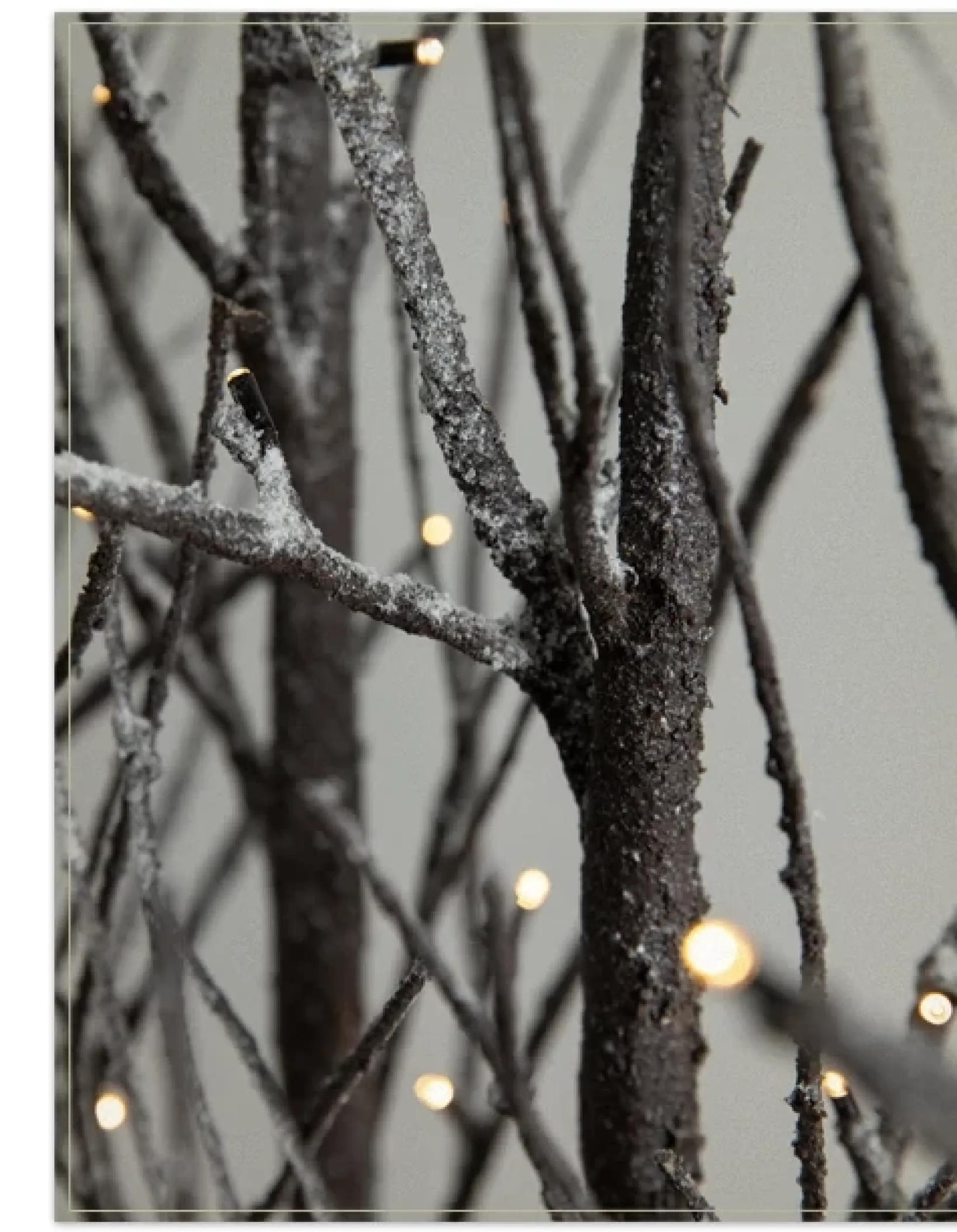 Discount Lit Snowy Branch LED Tree Grove Tabletop & Accent Trees