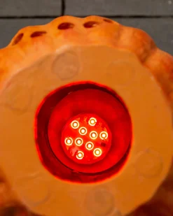 Clearance Lit Stackable Cut-Out Pumpkins Outdoor Safe