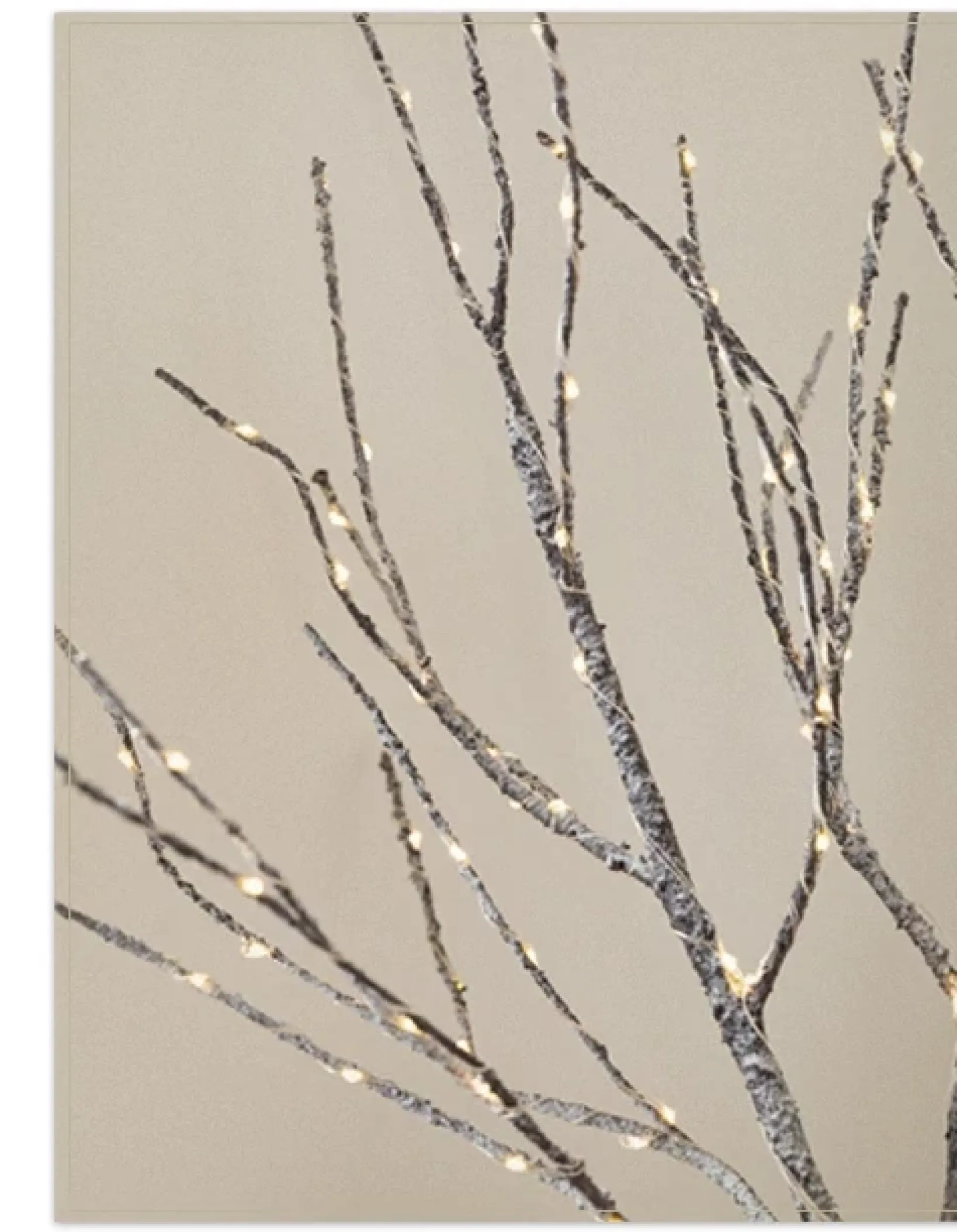 Sale Lit Twig Branches Decorative Accents