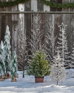 New Lit Winter Birch LED Trees Tabletop & Accent Trees