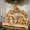 Clearance Lit Wooden Animated Scenes Decorative Accents