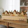 Sale Lit Wooden Christmas Advent Calendars Decorative Accents|Gifts For Christmas