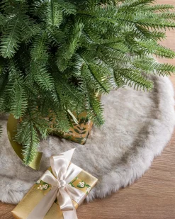 New Lodge Faux Fur Tree Skirts Skirts & Collars