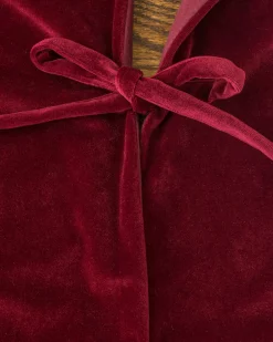 Luxe Embroidered Velvet Tree Skirts Personalized Christmas Décor