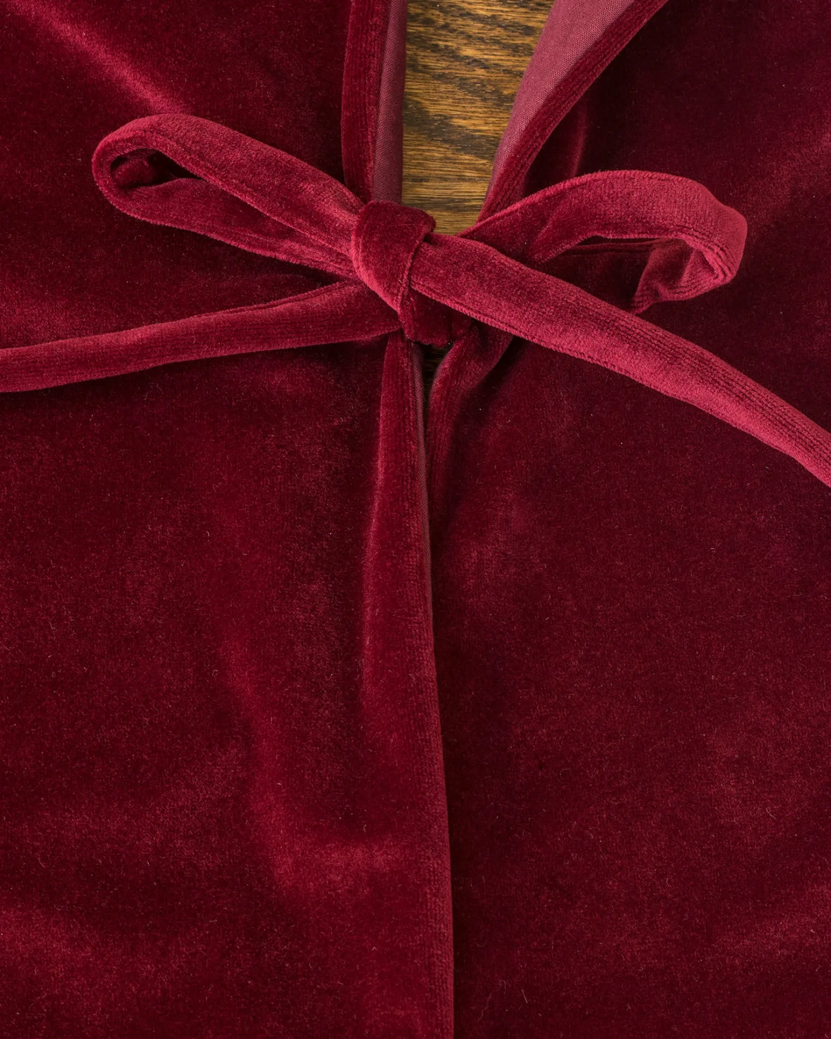 Luxe Embroidered Velvet Tree Skirts Personalized Christmas Décor