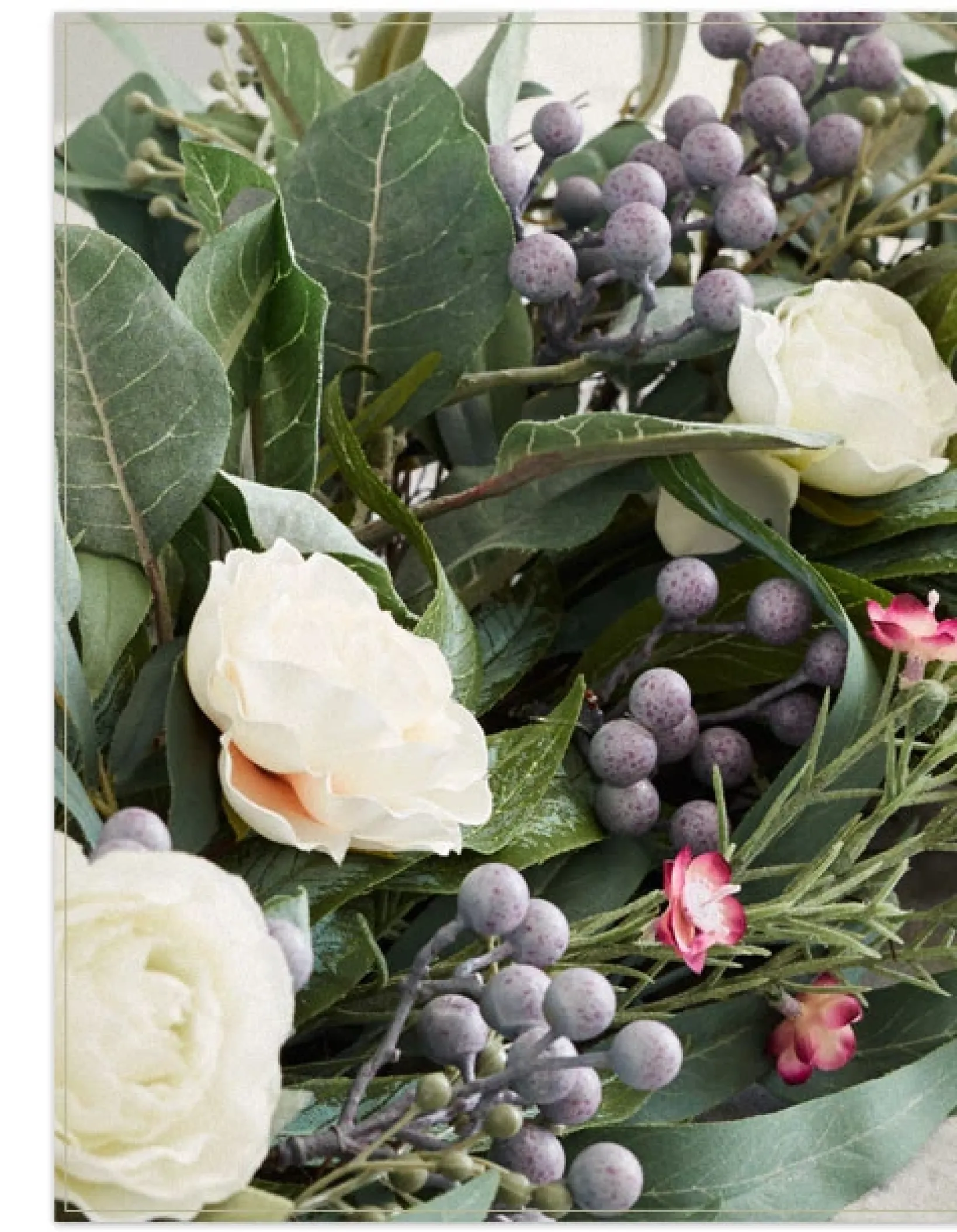Marseille Meadow Foliage Wreaths|Garlands