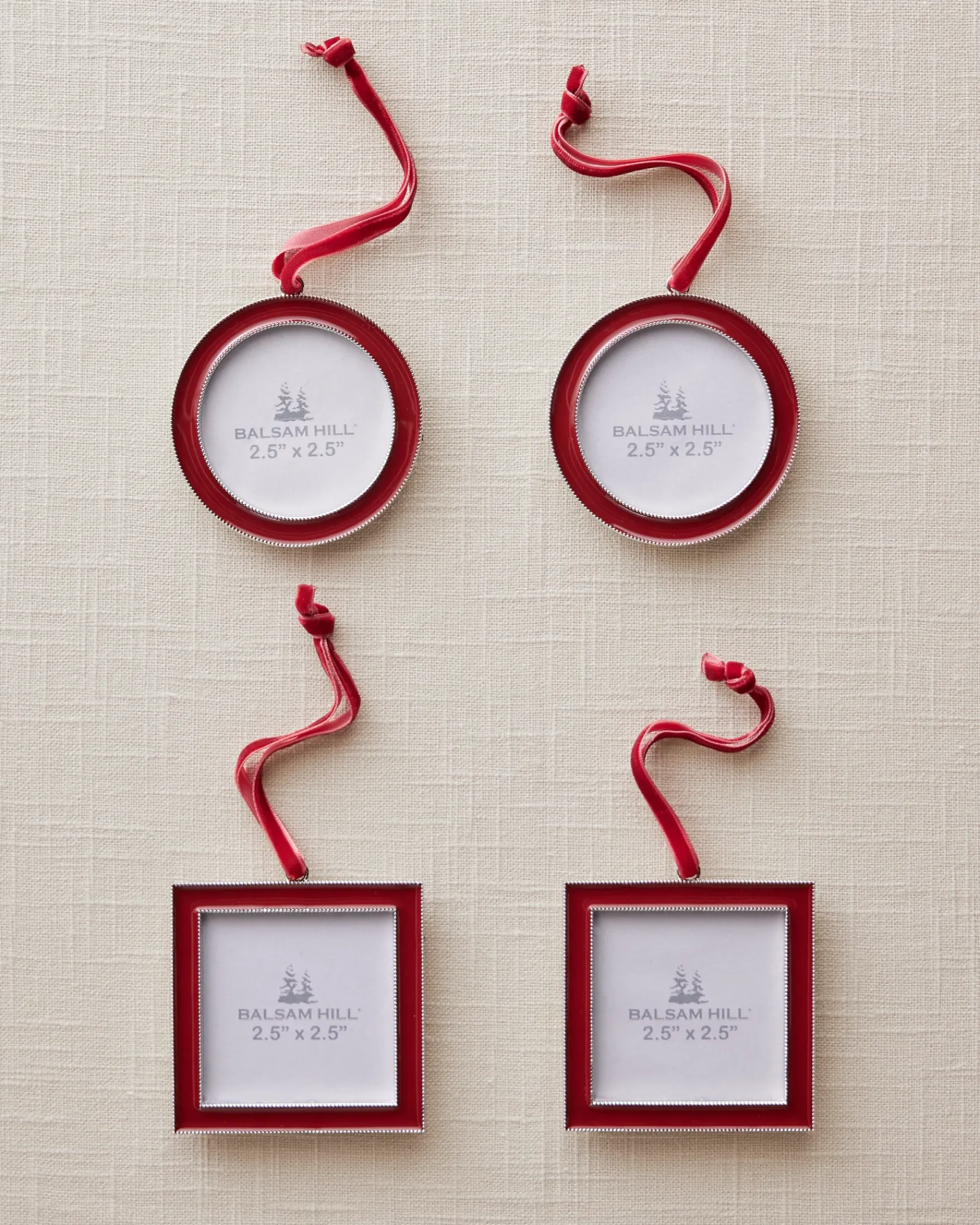 Clearance Merry Memories Photo Frame Ornament Set Ornaments
