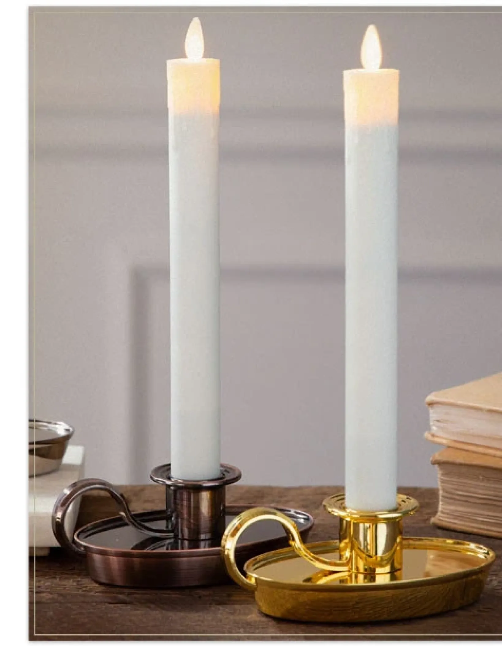 New Miracle Flame LED Chamberstick Candles Candles & Scents|Candles & Scents