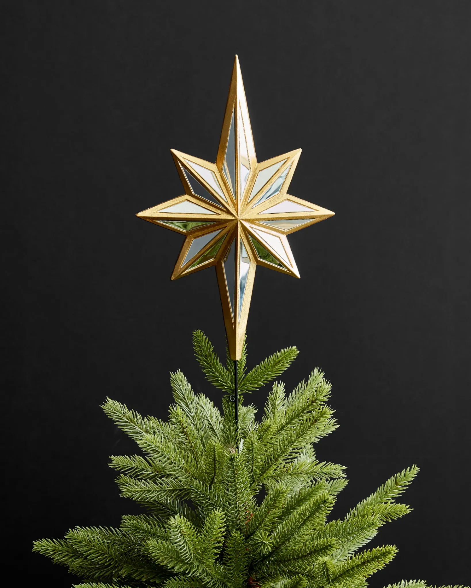 Hot Mirrored Star Christmas Tree Topper Toppers