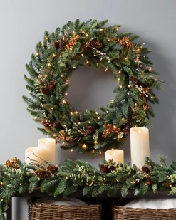 Discount Mountain Meadow Foliage 26 - 28 Inch|Pre-Lit