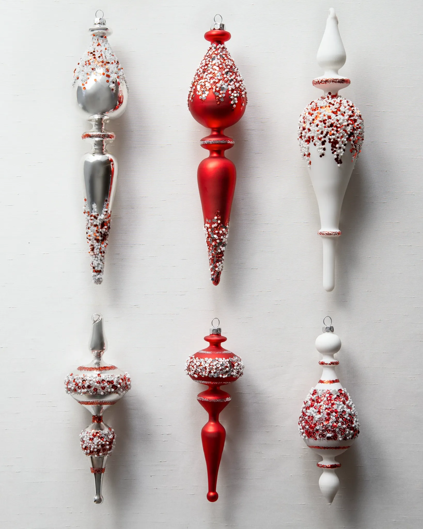 Outlet Nordic Frost Ornament Collection Ornaments