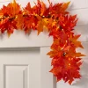 New Outdoor Autumn Maple Foliage Wreaths|Outdoor Safe
