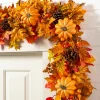 Outlet Outdoor Autumn Traditions Foliage Wreaths|Outdoor Safe