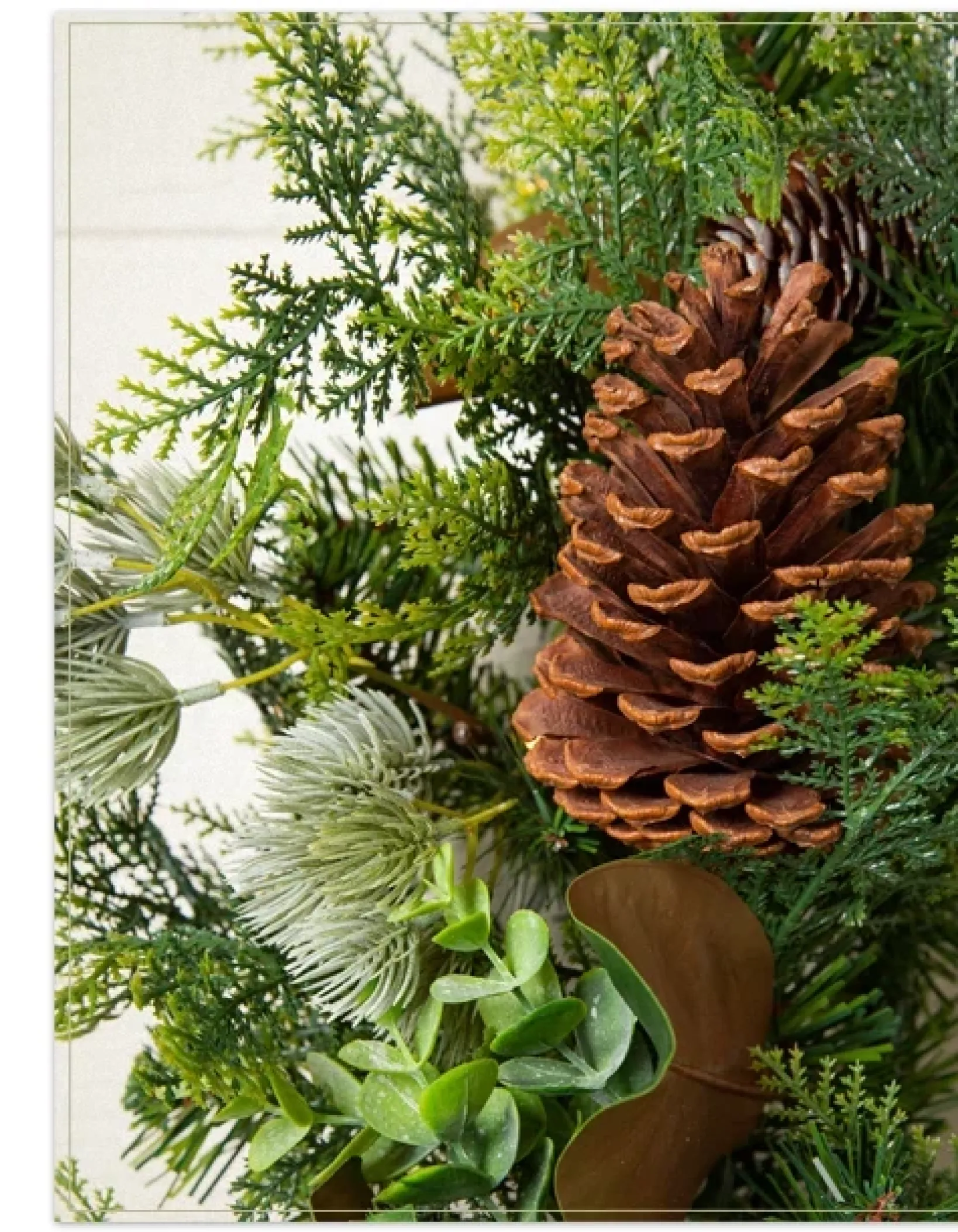 Outlet Outdoor Cedar Lodge Foliage 26 - 28 Inch|Outdoor Safe