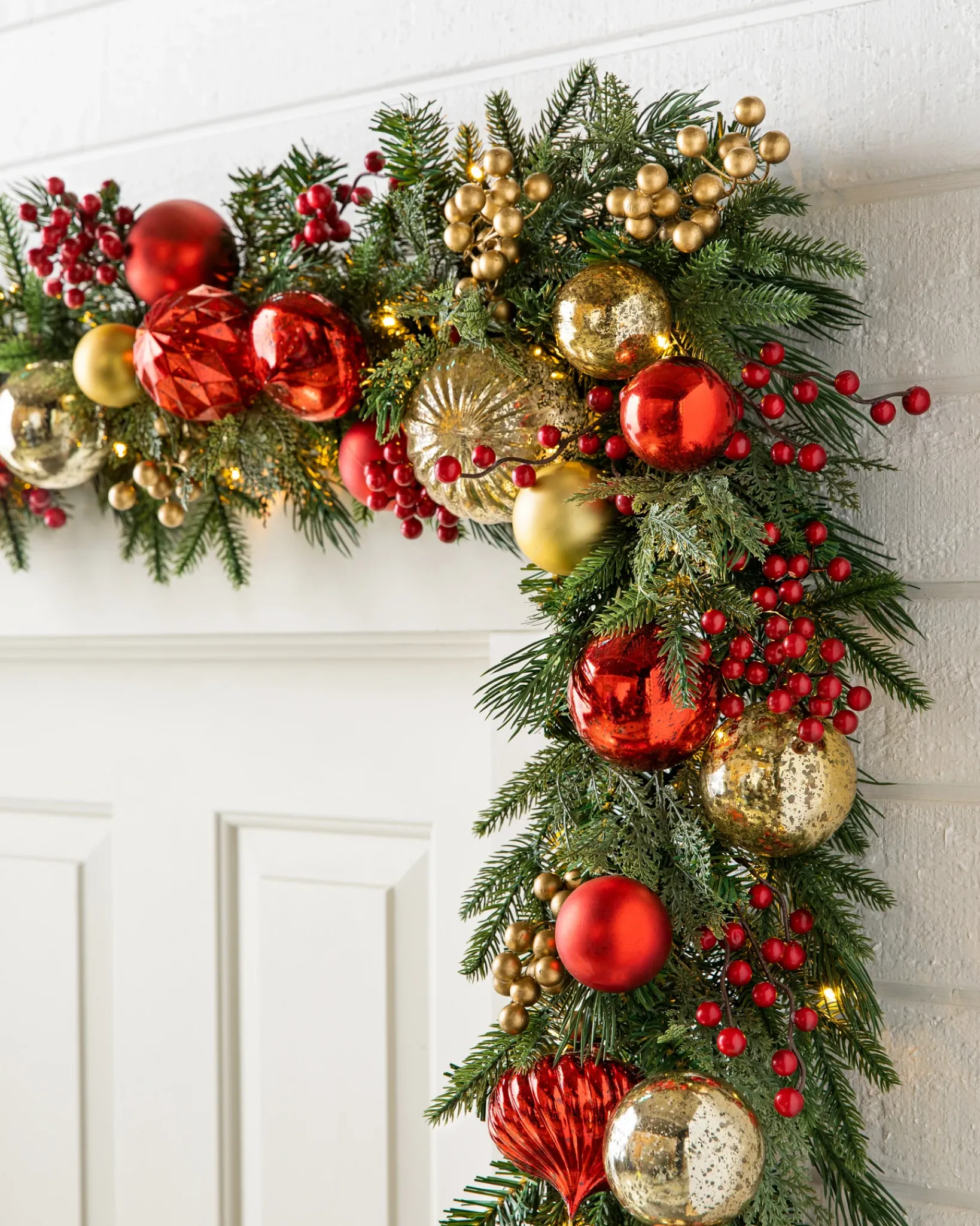 Outlet Outdoor Christmas Charm Foliage 26 - 28 Inch|Outdoor Safe