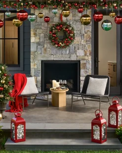 Outlet Outdoor Christmas Charm Foliage 26 - 28 Inch|Outdoor Safe