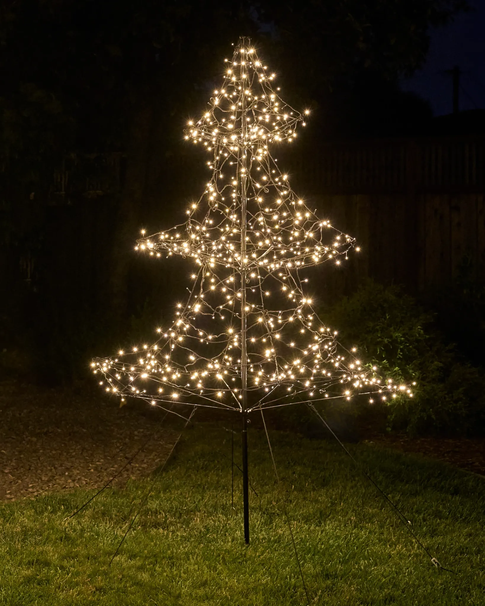 Online Outdoor Cluster LED Light Trees Yard Decorations