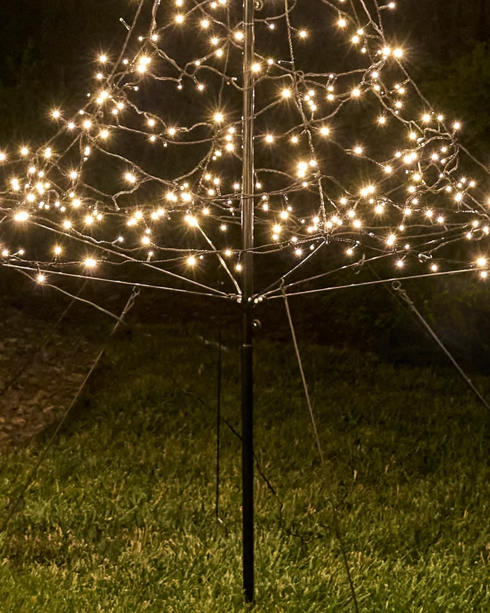 Online Outdoor Cluster LED Light Trees Yard Decorations