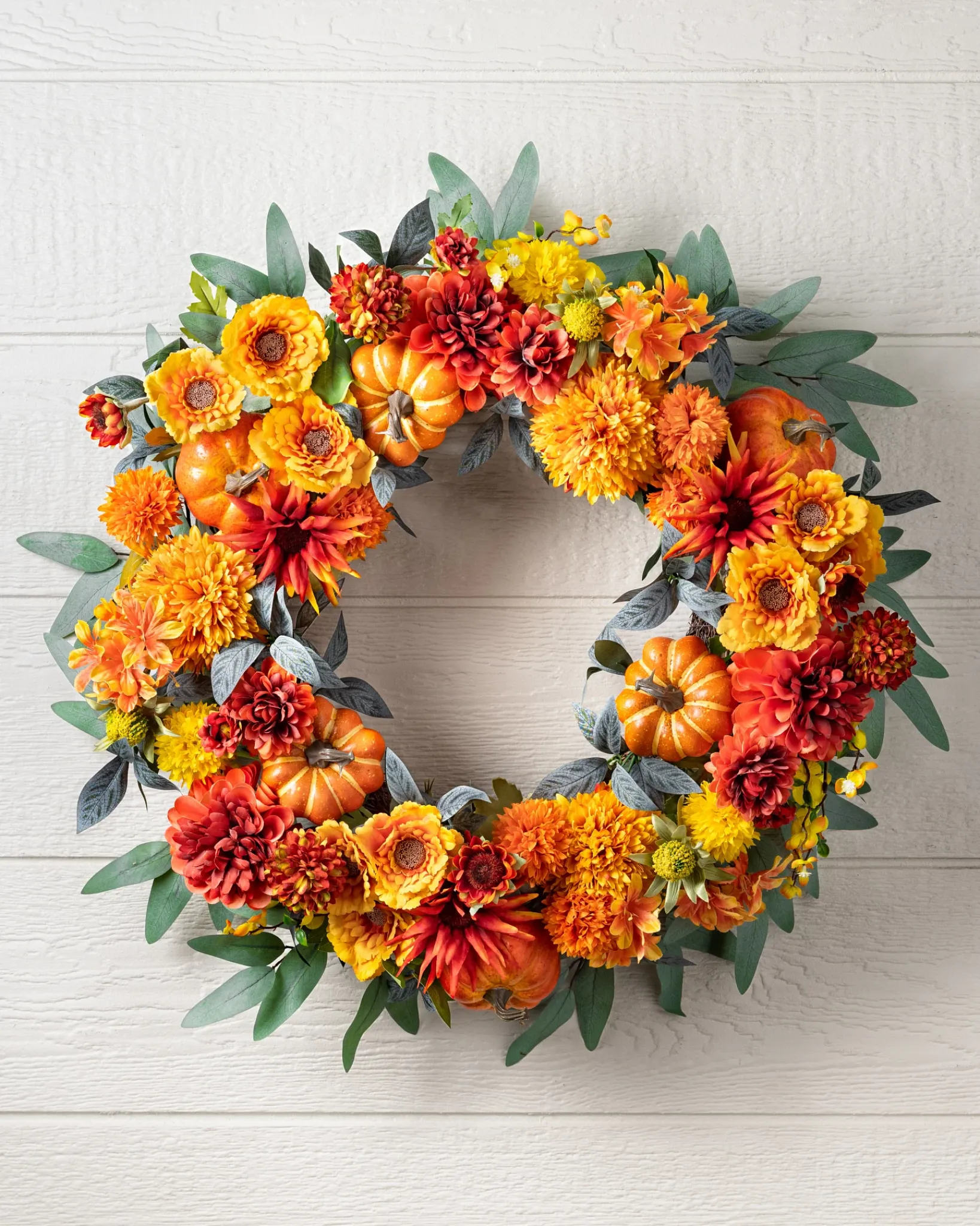 Outlet Outdoor Dahlia Festival Foliage Wreaths|Outdoor Safe