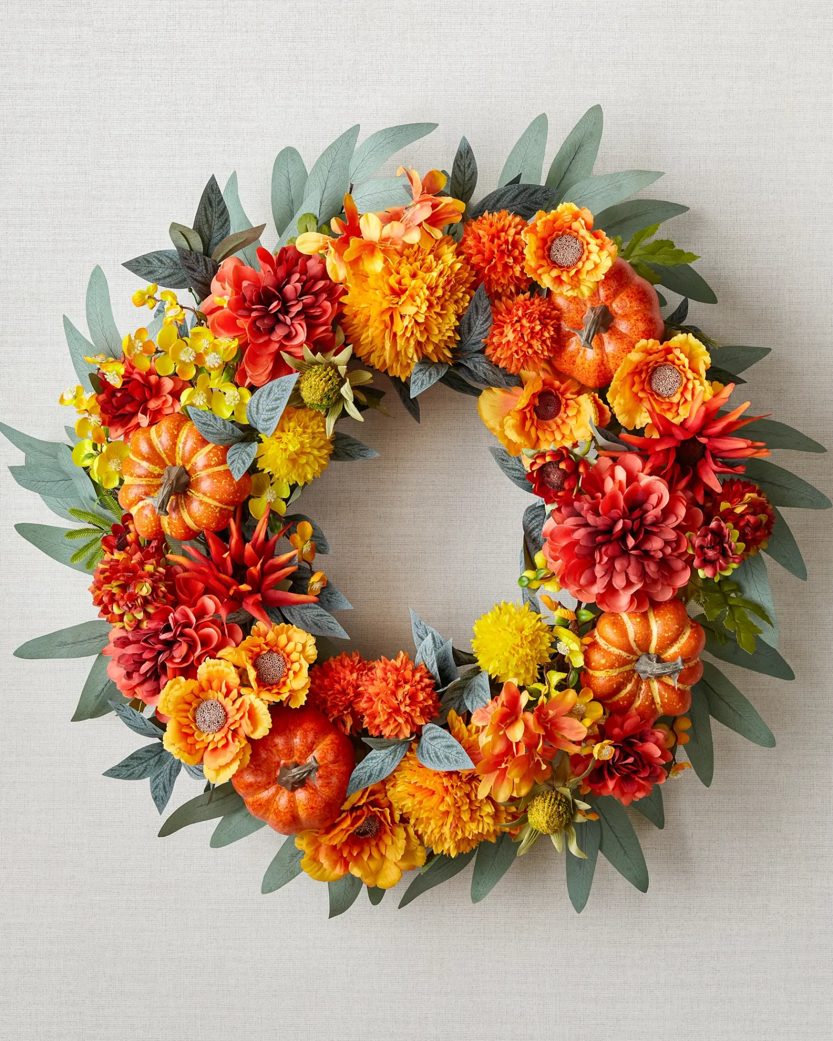 Outlet Outdoor Dahlia Festival Foliage Wreaths|Outdoor Safe