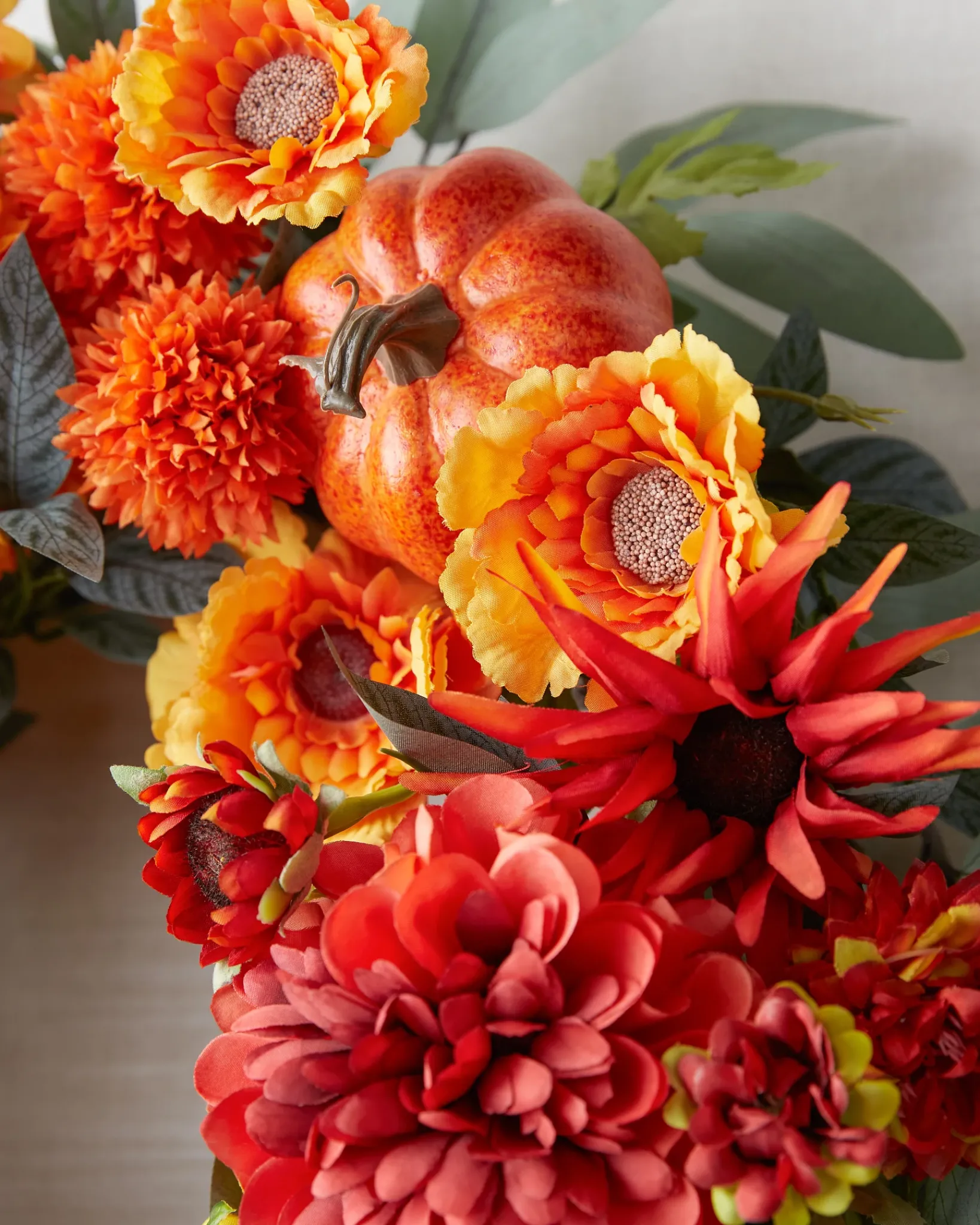 Outlet Outdoor Dahlia Festival Foliage Wreaths|Outdoor Safe