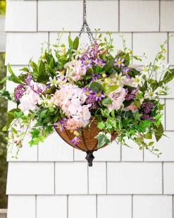 Clearance Outdoor Enchanted Garden Foliage Wreaths|Garlands