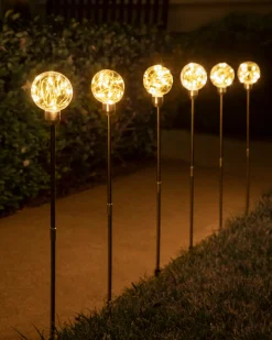 Discount Outdoor Globe Pathway Light Sets Outdoor Lights