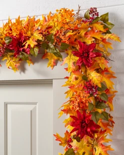 Sale Outdoor Harvest Bloom Foliage Wreaths|Outdoor Safe