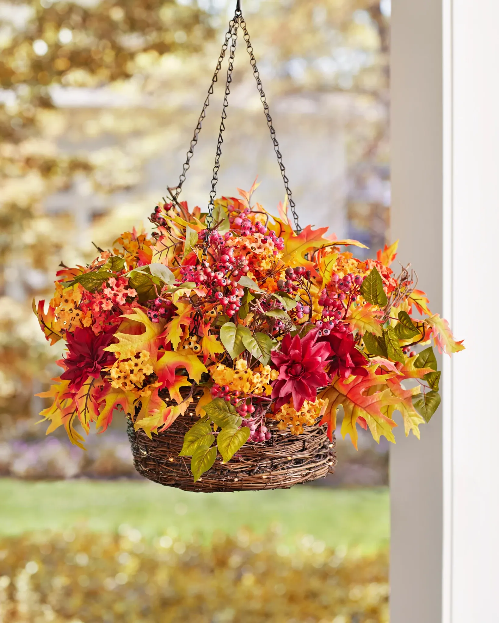 Sale Outdoor Harvest Bloom Foliage Wreaths|Outdoor Safe