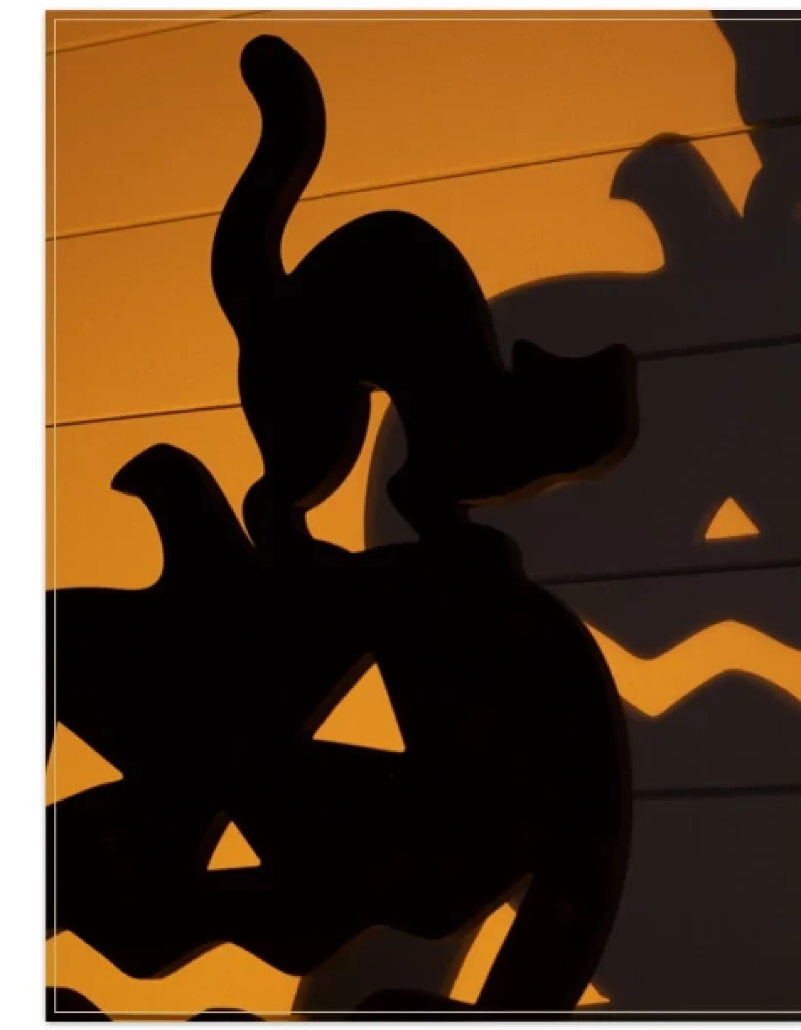 Clearance Outdoor Illuminated Halloween Silhouettes Outdoor Safe