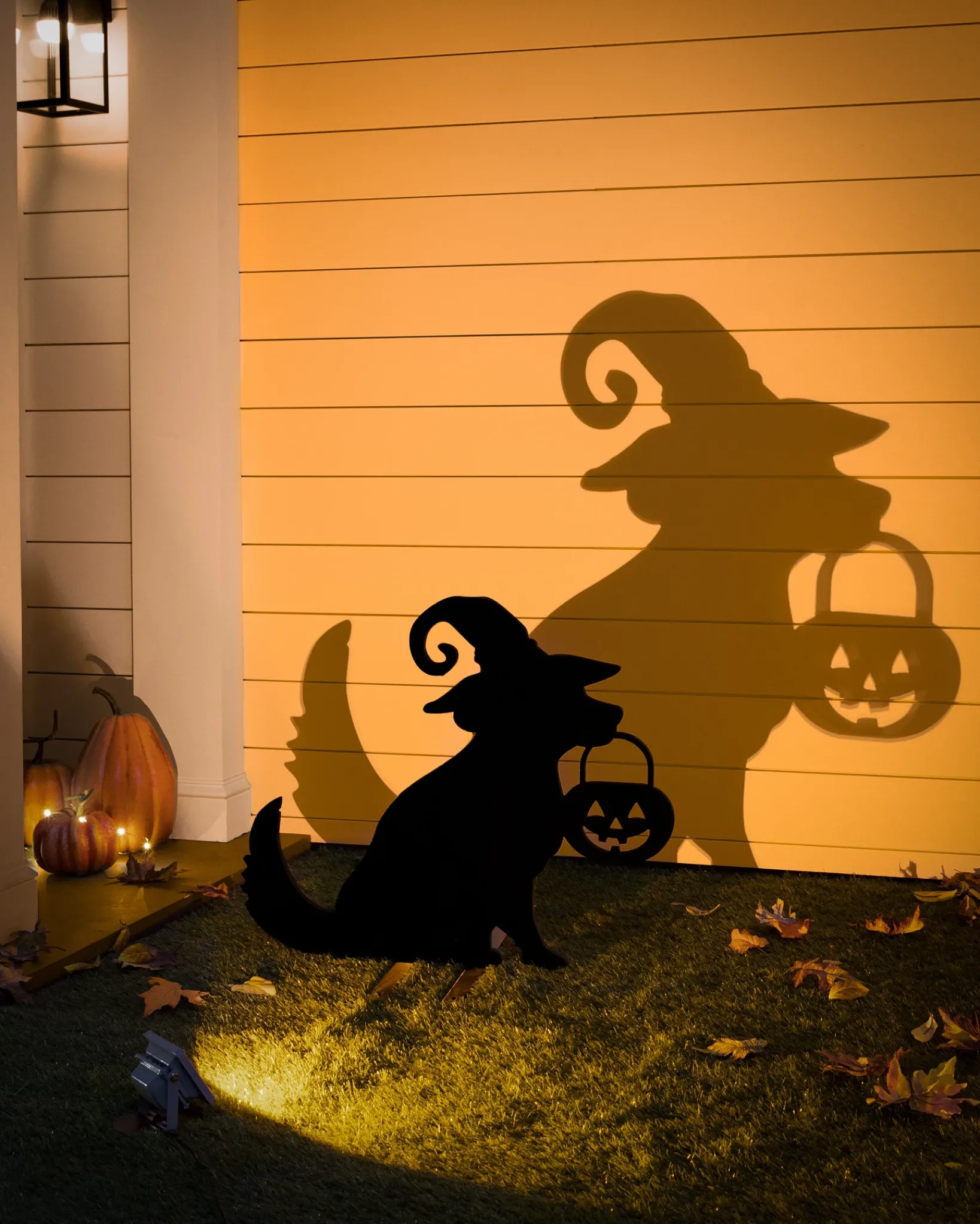 Clearance Outdoor Illuminated Halloween Silhouettes Outdoor Safe