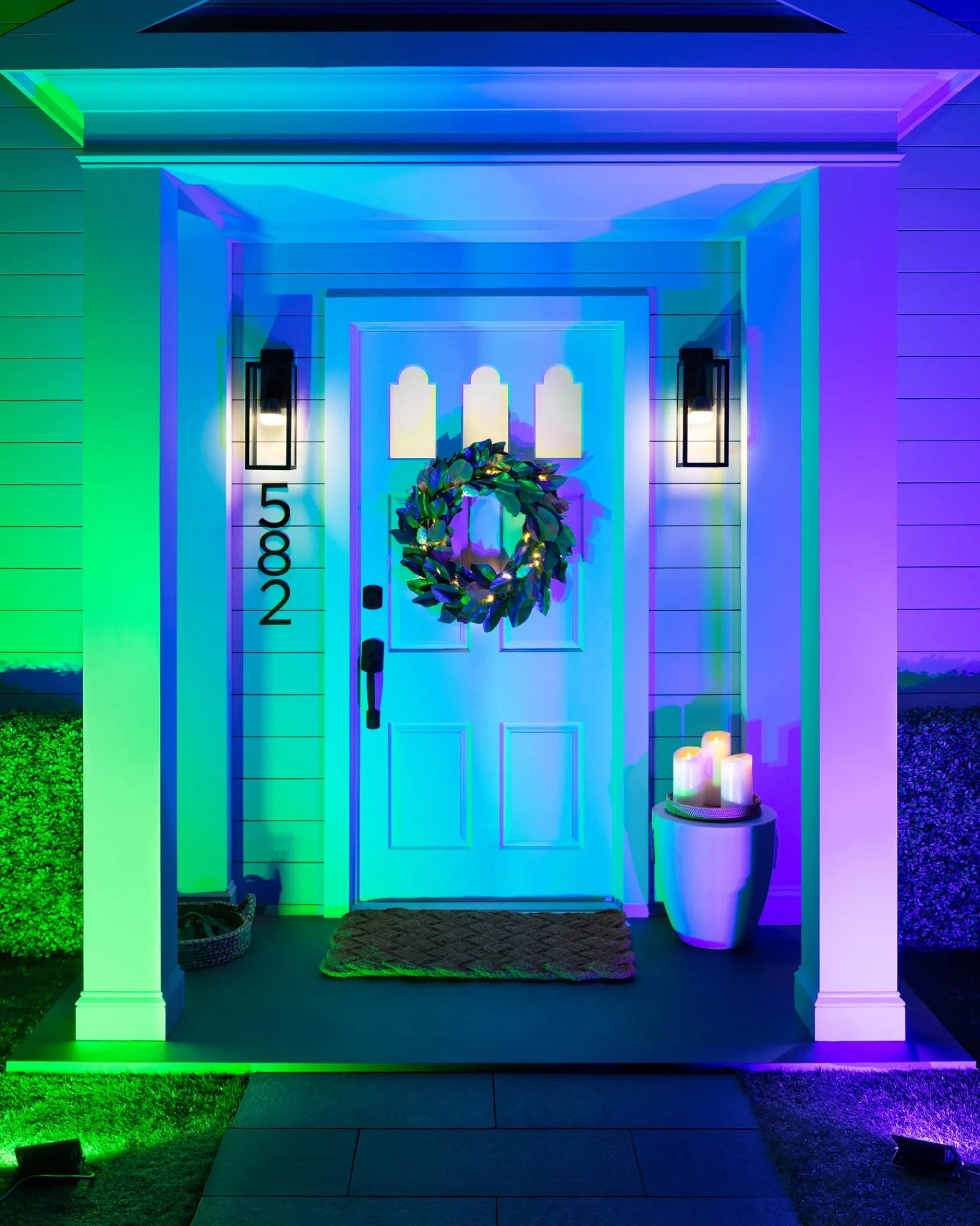 Online Outdoor LED Multicolor Flood Lights Decorative Accents|Outdoor Safe