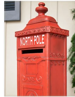 Sale Outdoor Letters To Santa Mailbox Yard Decorations
