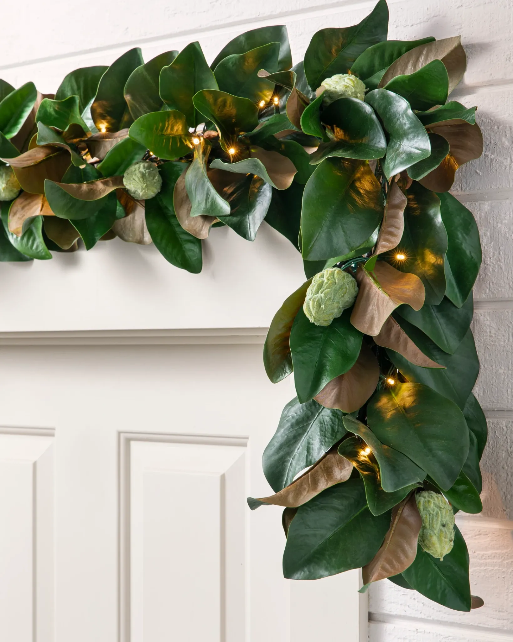Hot Outdoor Magnolia Leaves Foliage Outdoor Safe|Garlands