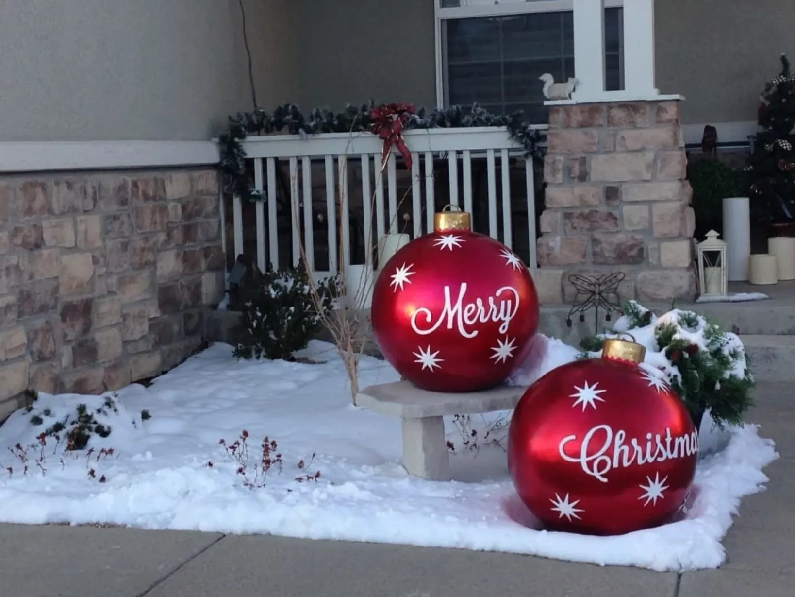 Hot Outdoor Merry Christmas Ornaments Yard Decorations