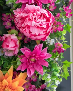 New Outdoor Radiant Peony Foliage Wreaths|Garlands