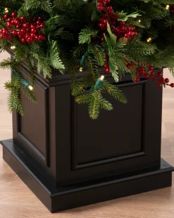 Clearance Outdoor Red Berry Evergreen Potted Trees Outdoor Safe