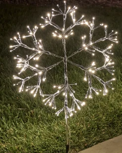 Sale Outdoor Snowflake Pathway Lights Yard Decorations|Outdoor Lights