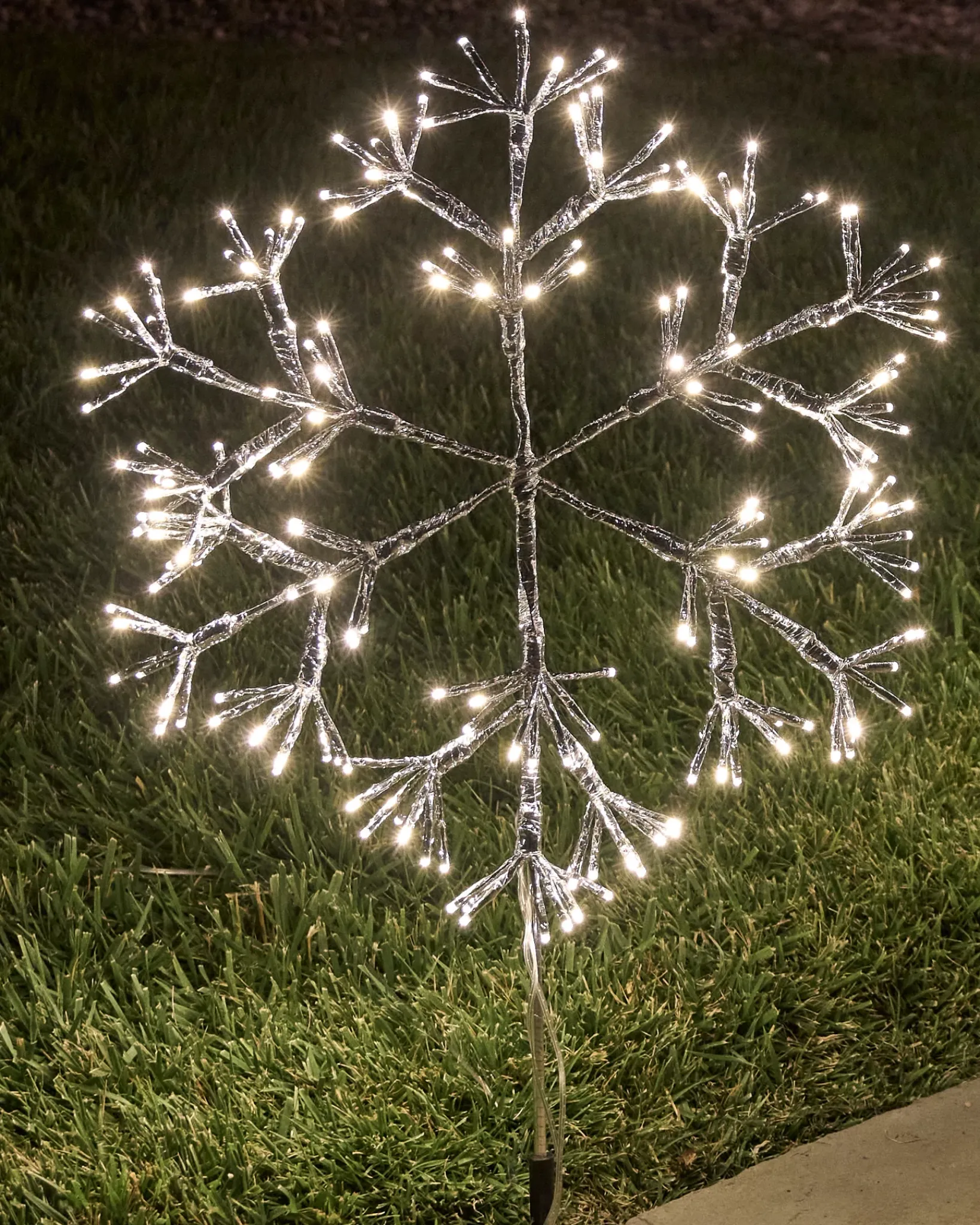 Sale Outdoor Snowflake Pathway Lights Yard Decorations|Outdoor Lights