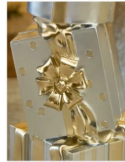 Sale Outdoor Stacked Christmas Presents Yard Decorations
