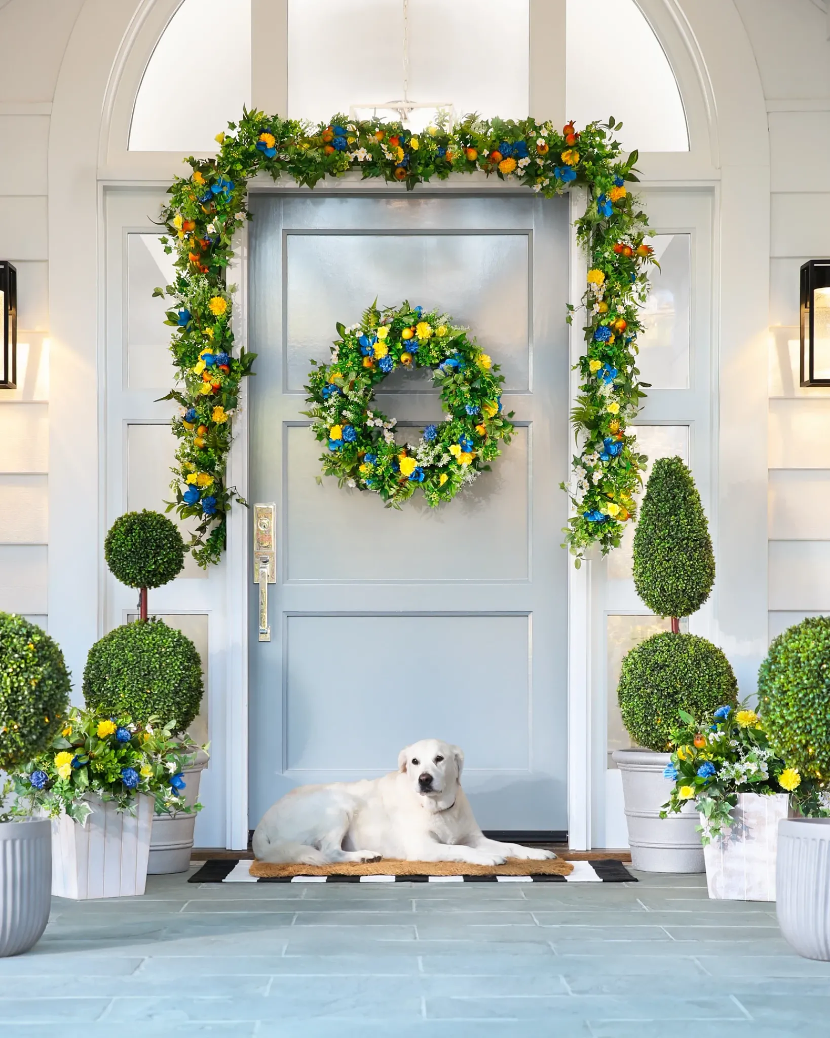 Best Outdoor Summer Breeze Foliage Wreaths|Garlands