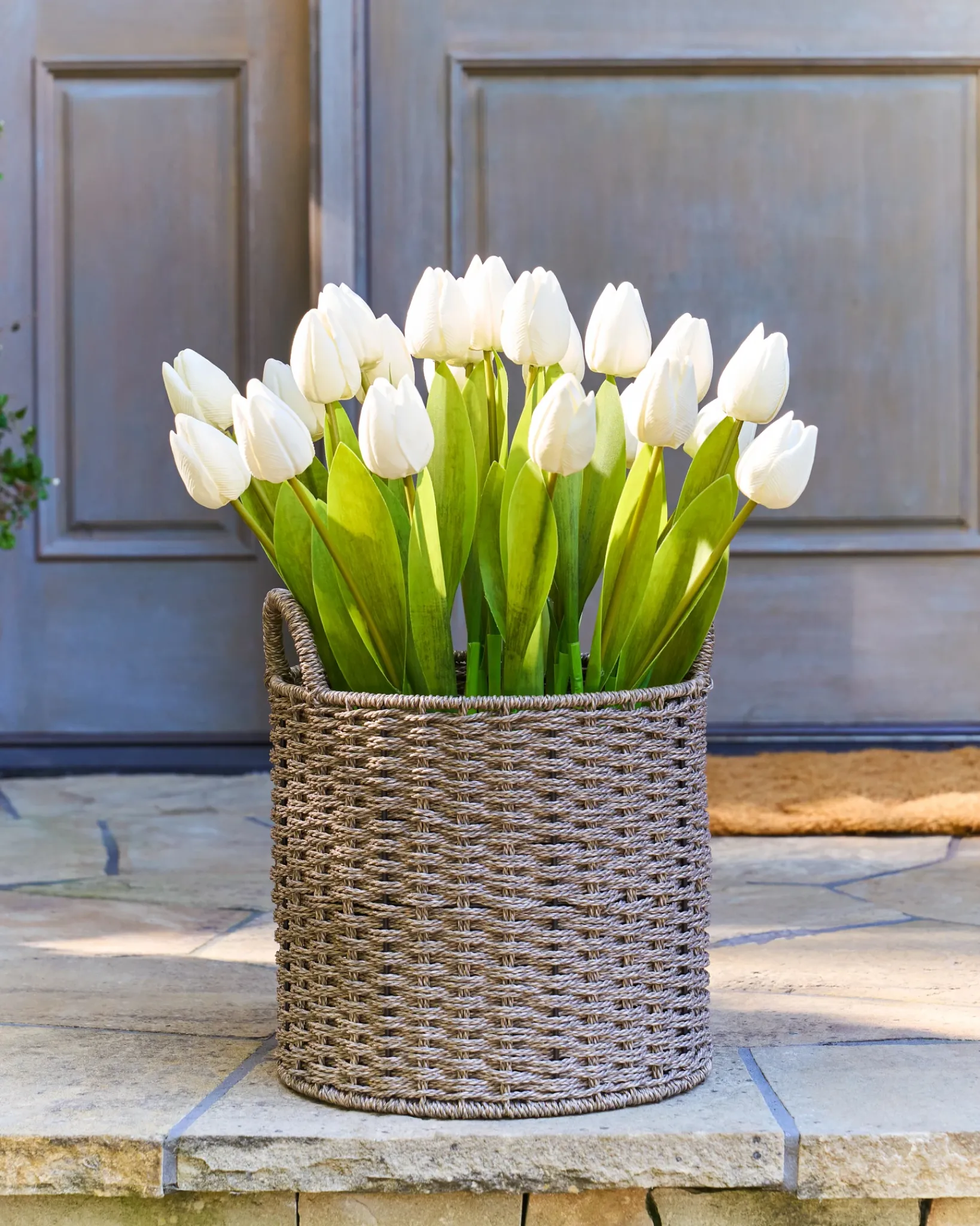 New Outdoor Tulip Garden Foliage Flower Arrangements|Topiaries & Potted Flowers