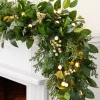Outdoor White Berry Cypress Foliage 18 - 24 Inch|Pre-Lit