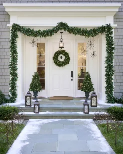 Outdoor White Berry Cypress Foliage 18 - 24 Inch|Pre-Lit