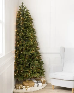 Best Park Avenue Corner Trees 7 - 7.5 Feet|Pre-Lit