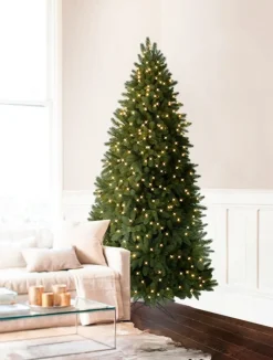Best Park Avenue Corner Trees 7 - 7.5 Feet|Pre-Lit