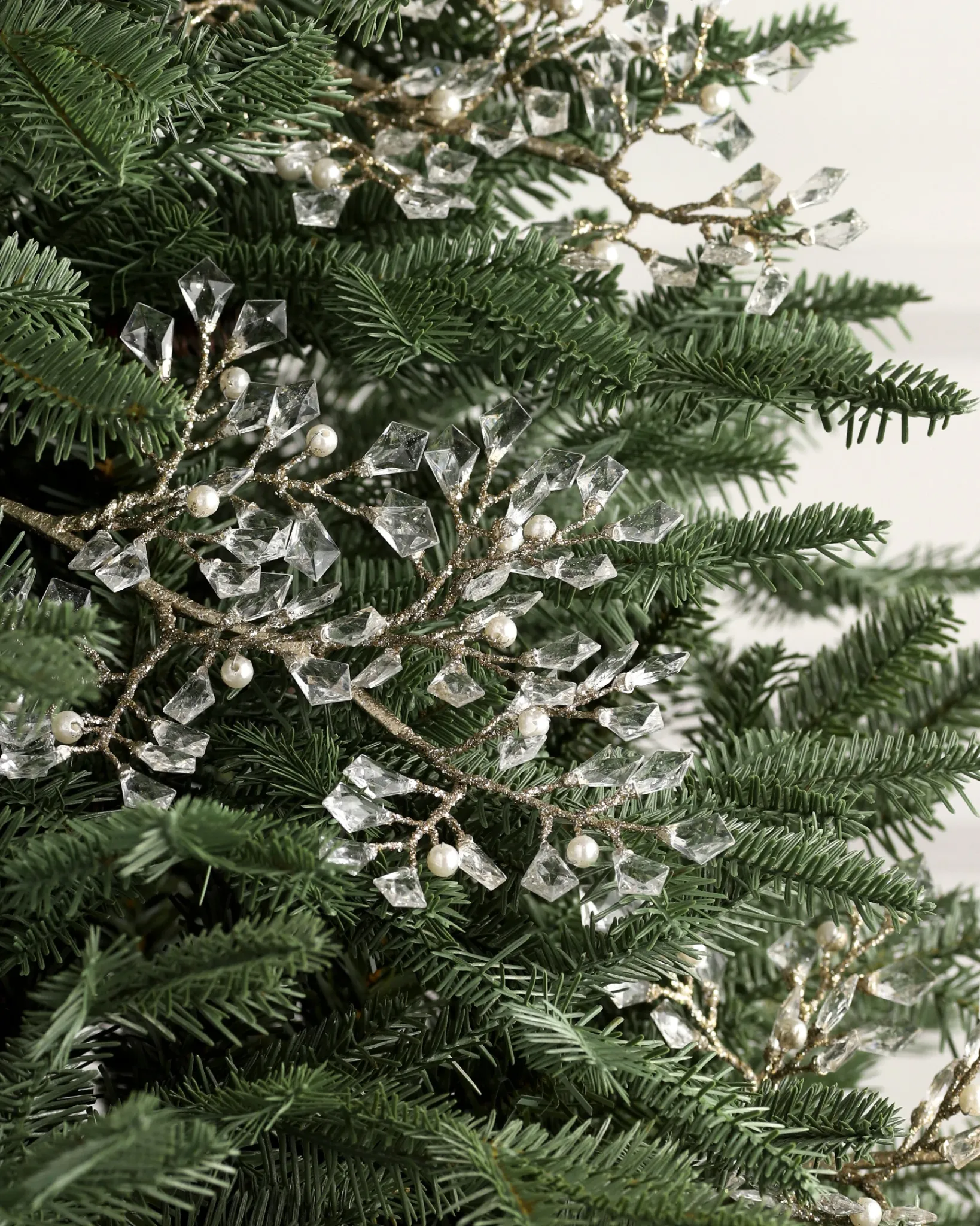 Outlet Pearl Branch Christmas Tree Picks Picks