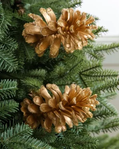 Sale Pinecone Christmas Tree Picks Picks