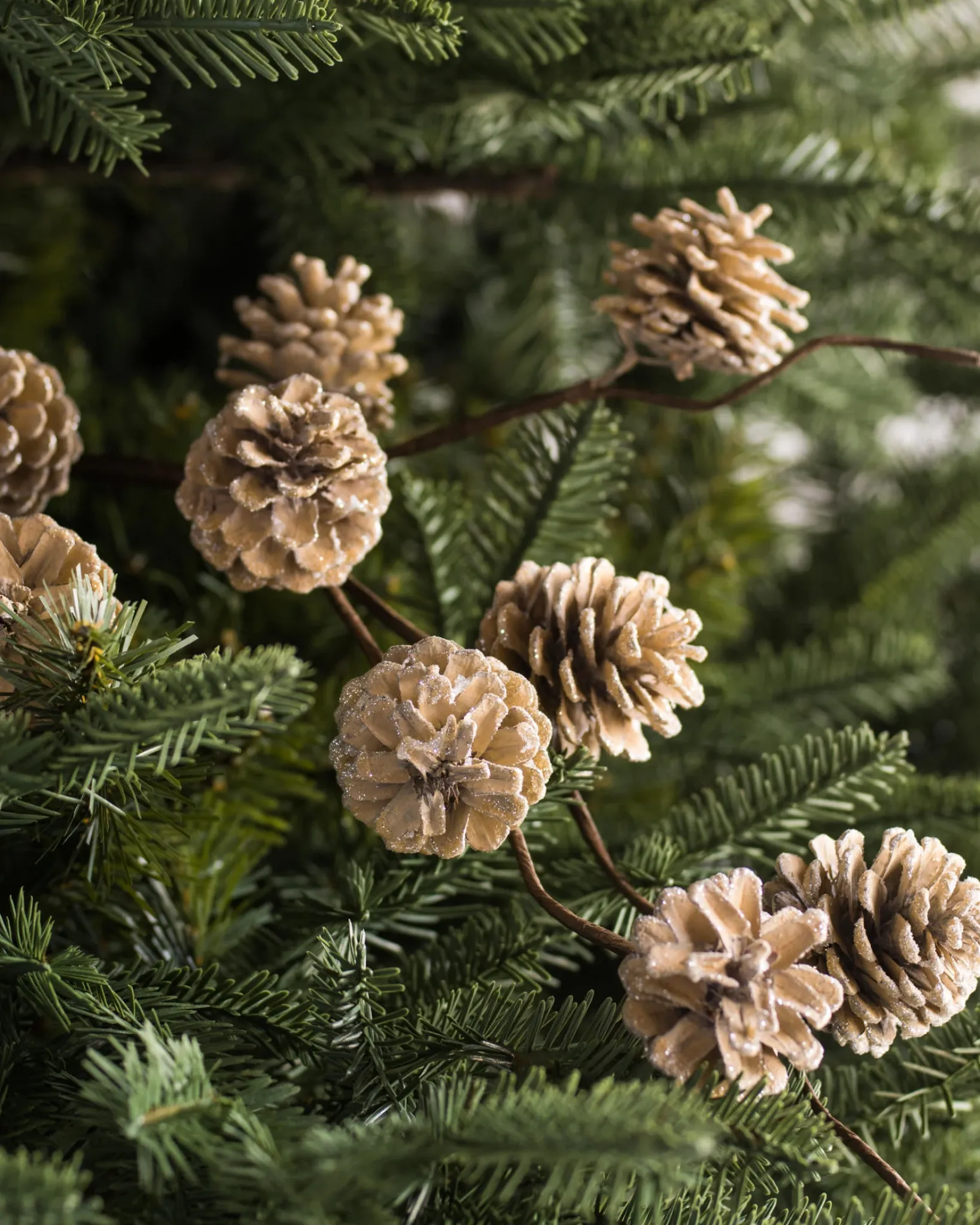 Sale Pinecone Christmas Tree Picks Picks