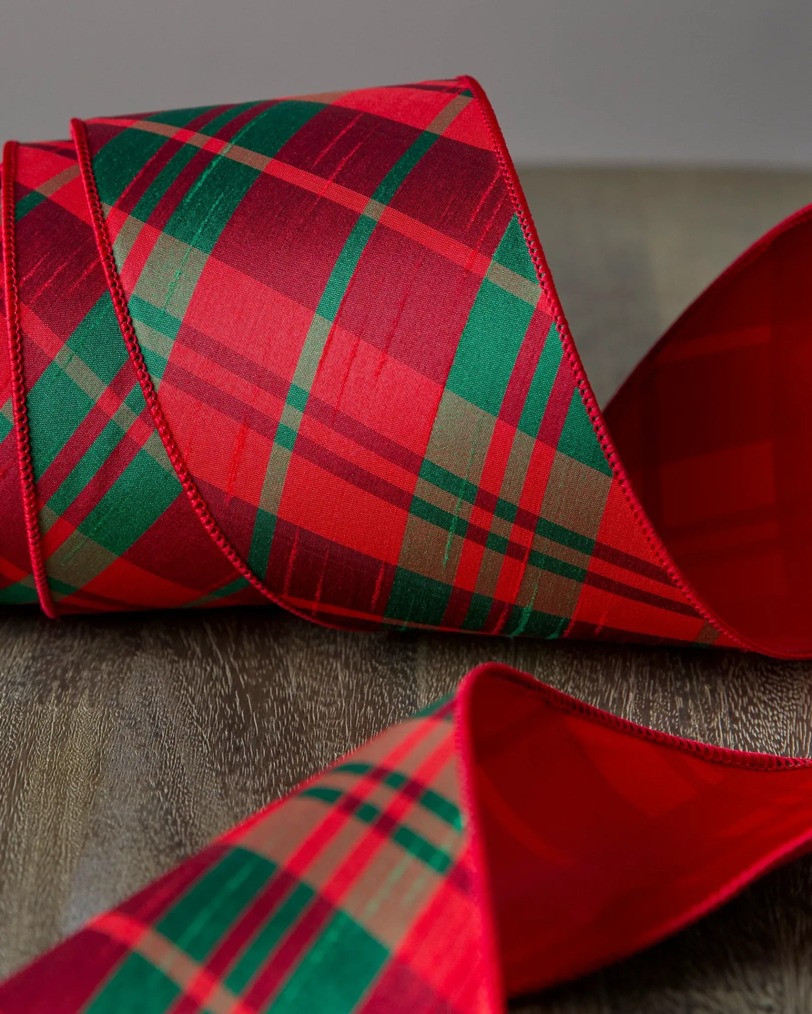 Plaid Christmas Tree Ribbon Collection Ribbons